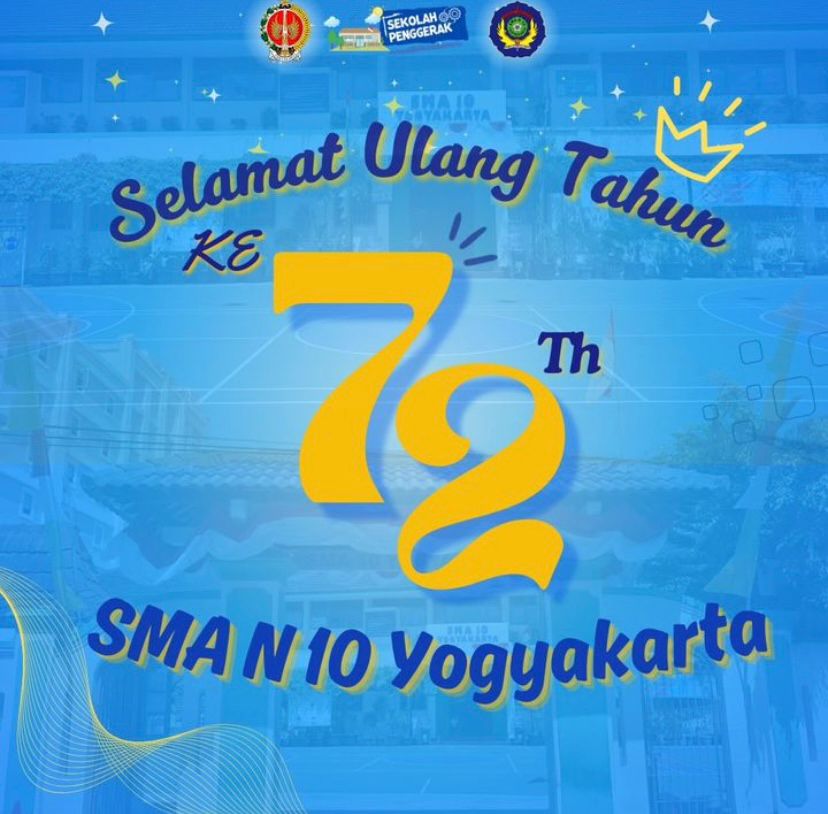 HUT SMAN 10 Yogyakarta yang ke 72